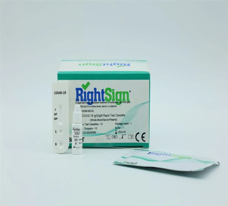 COVID -19 IgG/IGM Rapid Test kaseta